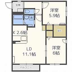 キャルム　クラス 2階