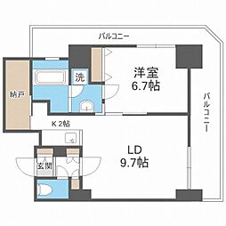 グランドタワー札幌 27階