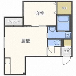 レストシティ北7条 2階