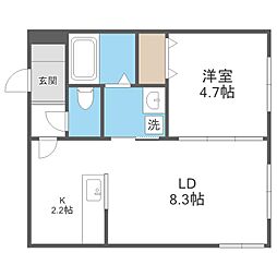 ＬＯＴＵＳ　ＦＬＥＵＲ1 2階