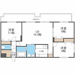 アトラス手稲 2階