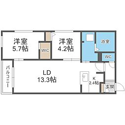 ＧＥレジデンス琴似 4階/-