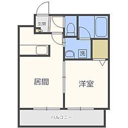 ブランノワール宮の森 2階