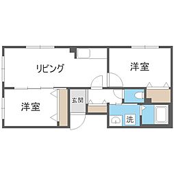 ラフィーネ西町 2階