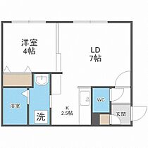 Ｔｒｕｌｌｉ  ｜ 北海道札幌市手稲区手稲本町一条3丁目（賃貸マンション1LDK・3階・30.20㎡） その2