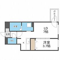 Ｃｏｕｒｔ　Ｔｉａｒａ  ｜ 北海道札幌市豊平区西岡四条8丁目（賃貸マンション1LDK・3階・30.20㎡） その2