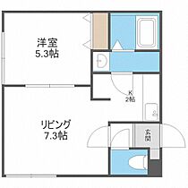 ＥＸＯＲ本通  ｜ 北海道札幌市白石区本通13丁目南（賃貸マンション1LDK・1階・31.35㎡） その2