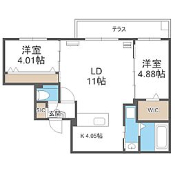 RD GRACE新札幌 1階/-