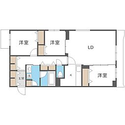 Ｓ−ＲＥＳＩＤＥＮＣＥ東札幌ｂｌｉｎｇ 2階