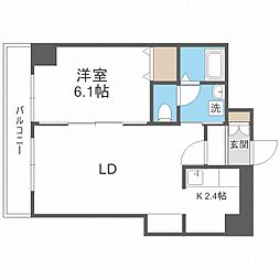 セリオール・ワン 1LDKの間取図画像