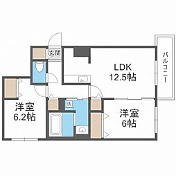 RainbowRoad南円山 2階/-
