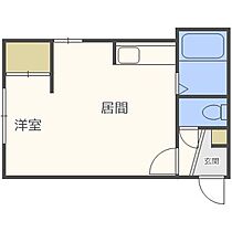 レスペデザ菊水  ｜ 北海道札幌市白石区菊水五条1丁目（賃貸マンション1DK・1階・23.10㎡） その2