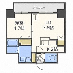 セトルレジデンス 1LDKの間取図画像