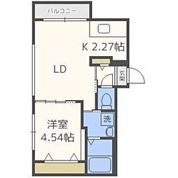 シエル新札幌 2階/-