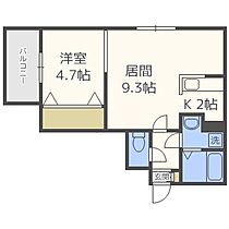 グランメゾン麻生  ｜ 北海道札幌市北区麻生町3丁目（賃貸マンション1LDK・2階・37.15㎡） その2