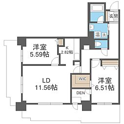 パシフィックタワー札幌 22階