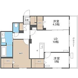 ヴィレッジ表参道 3LDKの間取図画像