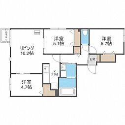 マイルーム琴似 2階/-
