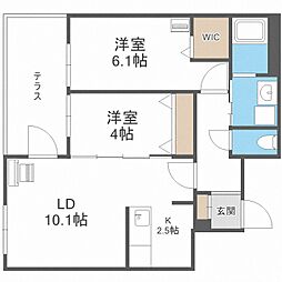 アルファスクエア円山2条 1階