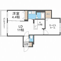 ＧＲＡＮＤＵＫＥ平岸 5階