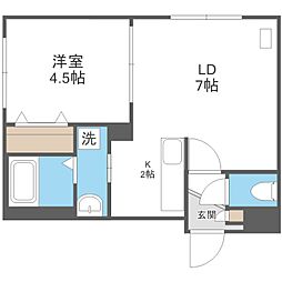 ワイズ白石 2階