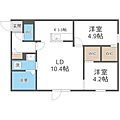 Riviere手稲Avance1階7.8万円