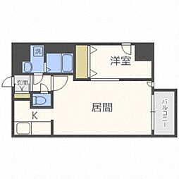 コリーナフォレスタ 1LDKの間取図画像