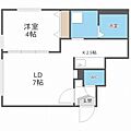 ラフィーネ環状通東4階5.7万円