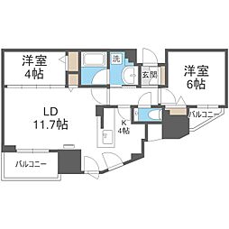 ブランズ新札幌 11階/-