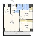 ハイムエルデZW2階11.1万円