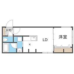 Flandre桑園 1階/-