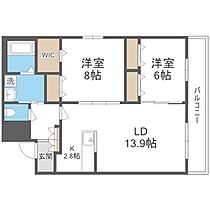 Ｂａｍｂｉｎｏ山の手  ｜ 北海道札幌市西区山の手一条12丁目（賃貸マンション2LDK・4階・72.80㎡） その2