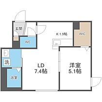 アレナ宮の沢  ｜ 北海道札幌市西区宮の沢一条3丁目（賃貸マンション1LDK・2階・34.60㎡） その2