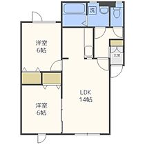 レクエルド屯田  ｜ 北海道札幌市北区屯田二条4丁目（賃貸アパート2LDK・2階・54.93㎡） その2
