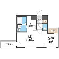 シティプラザＷ24  ｜ 北海道札幌市西区二十四軒三条7丁目（賃貸マンション1LDK・1階・36.32㎡） その2