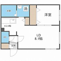 Ｆｉｃｏ  ｜ 北海道札幌市中央区南四条西12丁目（賃貸マンション1LDK・3階・34.68㎡） その2