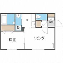 ａｓａｓ　ＫＯＴＯＮＩ  ｜ 北海道札幌市西区二十四軒四条7丁目（賃貸マンション1LDK・2階・30.36㎡） その2