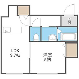 Junesse北18条 5階/-