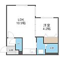 リトス美園2階5.2万円