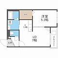 ガーデン中の島弐番館4階5.5万円
