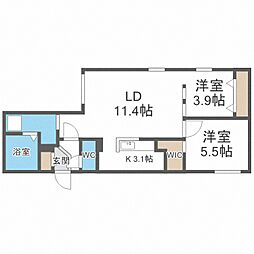 北斗エンブレム札幌北 1階