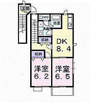 香川県高松市伏石町（賃貸アパート1LDK・3階・53.34㎡） その2