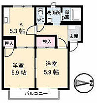 香川県高松市円座町（賃貸アパート2K・2階・42.98㎡） その2