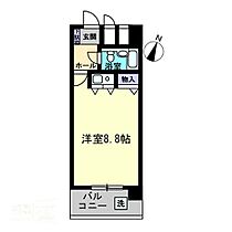 香川県高松市観光町（賃貸マンション1K・6階・22.48㎡） その2