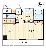 香川県高松市井口町（賃貸マンション1K・8階・32.32㎡） その2