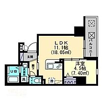 香川県高松市藤塚町3丁目（賃貸マンション1LDK・2階・37.53㎡） その2