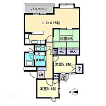 香川県高松市桜町1丁目（賃貸マンション3LDK・3階・79.27㎡） その20