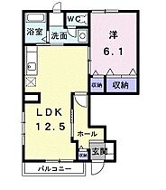 香川県善通寺市中村町（賃貸アパート1LDK・1階・46.92㎡） その2