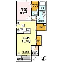 香川県綾歌郡宇多津町（賃貸アパート1LDK・1階・49.44㎡） その2