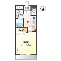 香川県坂出市元町1丁目（賃貸マンション1K・1階・30.96㎡） その2